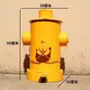 Estilo industrial de hierro retro personalidad creativa hidrante de incendios grande con tapa pie cubo de basura de metal sala de estar exterior barril