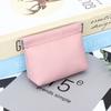 Bolsa de moedas de couro genuíno Nova chegada feminina com fechamento automático de armazenamento de batom pequena bolsa camada superior de couro fone de ouvido bolsa de moedas