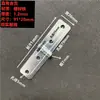 Accesorios para soporte de póster portátil, bisagras para soporte de exhibición publicitaria, bisagras de soporte para tendedero plegable, bisagras para letrero publicitario plegable