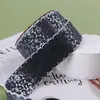 Cinta de Mezclilla con Patrón de Enredadera Láser de Colores Accesorios para el Cabello Regalo Empaque de Flores Flor para Zapatos Lazo de Cinta para Sombrero de Paja