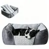 Cama para Perros para Todas las Estaciones, la Cama Cuadrada para Mascotas Más Vendida de Amazon, Cama Suave para Gatos y Perros Pequeños y Medianos, Directo de Fábrica