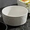 Tazón de fideos instantáneos estilo japonés tazón grande para sopa para el hogar tazón para sopa de pescado encurtido tazón creativo para ramen tazón de cerámica con sentido avanzado simple