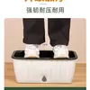 Maceta para plantar verduras en balcón, caja de plantación de verduras de autorriego, para personas perezosas, rectangular, para plantar cebolla, maceta de plástico para flores, interior, anillo de resina, envoltorio