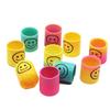 Círculo Arco-Íris Sorridente Transfronteiriço 3,2X3,5Cm Empilhável Círculo Colorido Círculo de Mola Brinquedo Infantil Nostálgico Fabricante Atacado