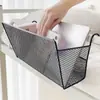 Estante de almacenamiento tipo cesta colgante para mesita de noche de dormitorio, organizador colgante para mesita de noche de litera superior, fabricante de estantes de almacenamiento para dormitorio sin perforaciones
