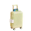 ¡Wow! Maleta de Viaje Personalizable de 20 pulgadas para Mujeres, Moderna y Elegante para Estudiantes, Alto Valor Estético, Maleta con Ruedas, Maleta con Contraseña Fresca y Sencilla para Viajes