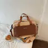 Bolsa de Viaje de Moda para Corta Distancia para Mujer, Bolsa de Equipaje Portátil, de Mano, al Hombro, Cruzada, Bolsa Multifuncional de Mano, Gran Capacidad, Bolsa de Gimnasio para Hombre
