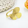 Anillo para Servilletas de Flor de Venta Caliente Transfronteriza Hebilla para Servilletas Anillo para Servilletas de Pétalo Hebilla para Servilletas Fabricante Venta al por Mayor