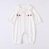 Mono de Otoño 2025 para Niñas Estilo Coreano Mono para Bebé Body Bordado 9727 Suministro Exclusivo Transfronterizo