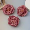 Flores de seda hechas a mano, rosas artificiales realistas, flores artificiales de alta gama, regalo para el Día del Maestro, decoración floral