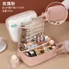 Bolsa de Cosméticos Nueva de Cruce de Fronteras, Bolsa de Tocador con Almacenamiento Partitionado de Gran Capacidad, Bolsa de Almacenamiento de Cosméticos Multifuncional de Gama Alta