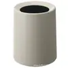 Papelera Doméstica Moderna Minimalista Estilo Nórdico para Sala de Estar, Bote de Basura Lindo para Habitación de Niña, Estilo Nórdico, Doble Capa, Estilo Ins