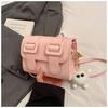 Bolsa Quadrada Pequena Retro Americana Elegante e Versátil Novo Modelo 2026 Bolsa Cambridge de Alta Qualidade Bolsa de Ombro Transversal para o Dia a Dia de Nicho