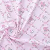 Tela de Sarga de Algodón Puro de 160 cm Tela de Algodón Floral Pastoral Ropa de Cama Hecha a Mano Tela de Algodón Flor Flor Mai Taibao