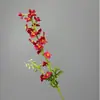 Comercio Transfronterizo Nuevas Flores Artificiales de Dos Ramas Golondrina Voladora para Paisajismo, Flores Artificiales para Decoración de Bodas, Arreglo en el Lugar, Materiales para Arreglos Florales al por Mayor