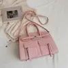 Bolso de Platino de Alta Gama, Sencillo y Elegante, Bolso Cruzado para Mujer, Bolso de Mano de Gran Capacidad para el Trabajo y los Viajes Diarios, Bolso Casual de un Solo Hombro
