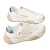 Zapatos Casuales de Moda para Mujer, Nuevos para Primavera/Otoño 2026, Punta Redonda, Boca Baja, Bloques de Color, Suela Gruesa, Planos Cómodos, Transfronterizos