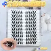 Pestañas Postizas de Zorro de Nueve Colas Sin Pegamento, Sin Necesidad de Retirarlas, Etéreas y Hermosas, con un Aspecto Natural y Dinámico, Realzando los Ojos, Grupos Individuales Segmentados