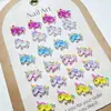 Colección de Dibujos Animados de Accesorios para Uñas, Decoraciones de Uñas de Unicornio de Moda, Materiales para Uñas DIY, Uñas Portátiles para Niños