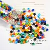 Cuentas de Arroz Color Natural Mate Cuentas de Cristal Millet Domésticas 3 mm/4 mm Accesorios de Joyería para Pulsera de Collar Hecho a Mano DIY