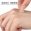 Pegatinas de soporte para gotas para los oídos, aretes para niñas, anti-tirón, anti-expansión, finos, transparentes, invisibles, pegatinas de soporte sin costuras