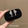 Pendientes de Borla de Perla S925 Estilo Francés, Pendientes Exquisitos Versátiles de Circonita Estilo Retro, Pendientes Dulces Retro para Mujer