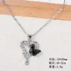 Collar de Cruz Estilo Gótico Oscuro Colgante de Cruz Lunar Estrella Cadena para Clavícula de Mujer Collar Rock Hip-Hop