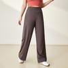 Calças de Yoga Plus-Size para Mulheres, Emagrecedoras de Perna Reta, Perna Larga, Roupa Fitness para Corrida, Calças Casuais Flare de Cintura Alta