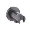Soporte de pared empotrado oculto de cobre puro para ducha de mano, soporte para rociador de mano, juego de accesorios de asiento de pared, fabricante