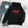 Sudadera BTS Corazón de Ballena Roja, Sudadera Unisex de Corte Holgado para Pareja, Ropa para Fans de Celebridades