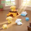 Micro-Paisagem Criativa Fofo Cachorrinho de Casa Boneca Fofa Casa de Boneca Acessórios Decorativos DIY Mini Enfeites de Mesa