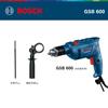 Taladro eléctrico Bosch, taladro de impacto manual, herramienta eléctrica, destornillador multifunción, juego de taladro manual GSB600