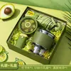 Conjunto de caixa de presente refrescante de verão, pequenos presentes práticos para clientes, adequado para eventos corporativos, team building e inaugurações de empresas