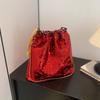 Chegada Nova Lantejoula Moda Gradiente Lantejoula Bolsa Feminina Grande Capacidade Corrente Portátil Axila Ombro Bolsa Tote para Mulheres