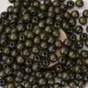 Contas de madeira gravadas multicoloridas, contas soltas para DIY, contas redondas de madeira listradas para pulseiras e colares, acessórios para joias feitas à mão com contas atacado