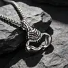 2021 Novo Pingente de Escorpião Venenoso Vintage de Aço Titânio Animal Pingente de Colar Masculino Colar Rock SP891