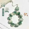 Colgante de Raíz de Bodhi Natural, Nuevo Pulsera de Bodhi Estilo Chino, Pulsera Anti-Pérdida, Accesorio Estilo Fresco, Colgante para Bolso, Llavero