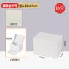 Caja pequeña para pastel de alto valor con relieve mousse vasco corte lasaña embalaje para hornear para postre impresión de logotipo