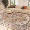Tapete Estilo Boho da Amazon para Sala de Estar, Antiderrapante e Resistente a Manchas, Tapete de Cobertura Total para Sofá, Tapete Refrescante para Quarto de Casa, Tapete de Cabeceira