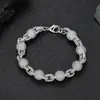Joyería Transfronteriza Europea y Americana Cadena de Cuentas Burbuja de Diamante de 10.5 mm Pulsera de Zirconia Accesorios de Venta Caliente Pulsera Hip-Hop para Hombre