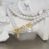 "Presume el Cuello de Cisne" Collar de Perlas de Mijo, Cuentas de Concha, Lujo Accesible de Nicho, Collar de Gama Alta, Cadena para Clavícula con Cierre Ot