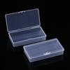 Caja Vacía de Plástico Rectangular Transparente Caja de Muestra Cero Componentes Caja de Embalaje de Papelería Caja de Almacenamiento de Herramientas para Equipo de Pesca