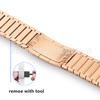 Para Apple Watch iwatch765 fivela original oficial 1:1 pulseira de metal de aço inoxidável destacável com botão de contas