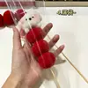 Fruta Cristalizada Twist Stick Ano Novo Cachorro Produto Acabado Kit de Material Festival da Primavera Artesanato DIY Presente de Feriado Infantil Educacional