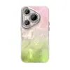 Capa de Celular Gradiente Borrada Aplicável Apple 16promax iphone 15/14 Padrão Geleira 17 Toque Premium 13/12