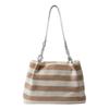 Bolso de Paja Tejida para Mujer, Gran Capacidad, Nuevo Modelo 2026, Bolso de Hombro Versátil de Verano, Bolso Tote Texturizado para la Clase y el Viaje Diario