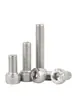 Tornillos de Acero Inoxidable 304 de Rosca Fina con Cabeza Hexagonal 12.9 Grado Alta Resistencia Tornillos de Cabeza Cilíndrica de Rosca Fina Tornillos de Cabeza Cóncava