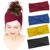 Diadema Deportiva Bohemia Europea y Americana para Mujer con Ala Ancha Diadema para Yoga Fitness Elástica Peso para el Cabello Diadema para Correr Deportes