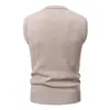 Comercio exterior transfronterizo 2026 nuevo modelo suéter de punto para hombre moda casual chaleco cálido Venta rápida de Amazon