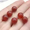 Cuentas de Ágata Blanca Natural con Patrón de Nube, Accesorios de Cuentas Sueltas, Cuentas Redondas con Patrón de Nube para Pulseras DIY, Cuentas Decorativas